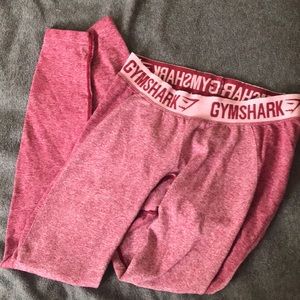 Red Gymshark leggings